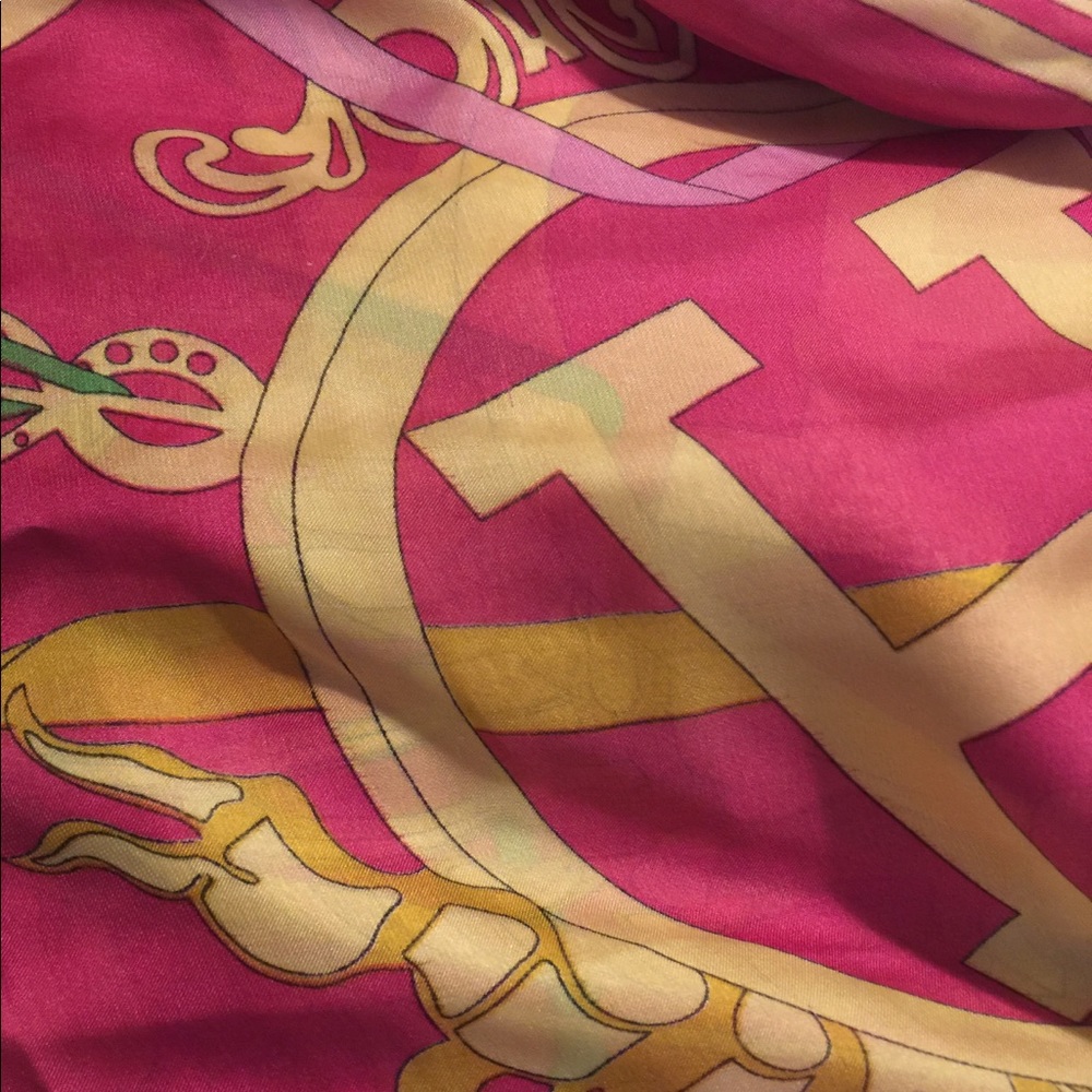 Super large silk like scarf